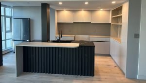 open concept kitchen renovation